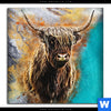 Acrylglasbild Abstrakter Highlander Quadrat Motivvorschau