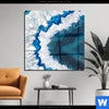 Acrylglasbild Blauer Achat Quadrat Produktvorschau